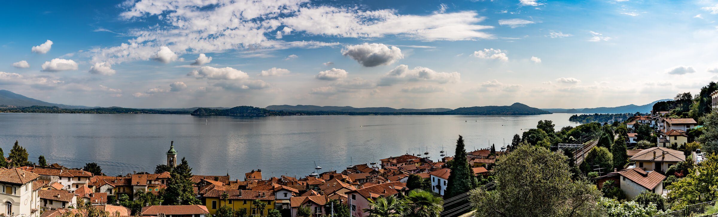 Vista dalla collina di Belgirate (VB)